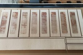  Frezowanie CNC stopni schodów ze sklejki