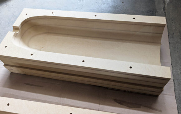 Realizacje: Frezowanie CNC formy do odlewu betonu