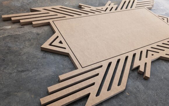 Realizacje: Frezowanie CNC elementów dekoracyjnych z MDF