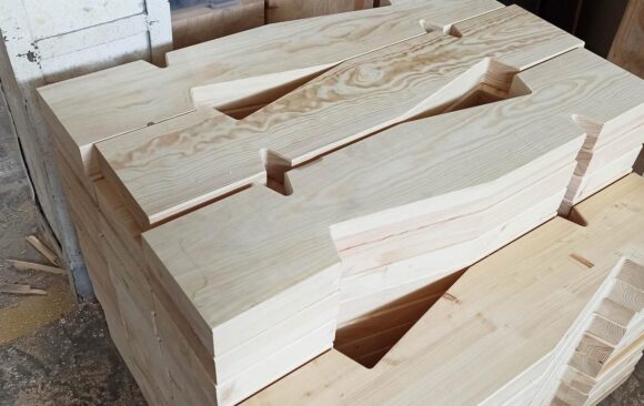 Realizacje: Elementy drewnianej balustrady