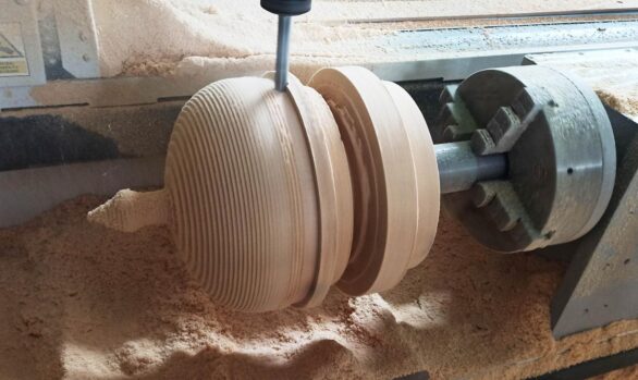 Realizacje: Wykonanie drewnianej bryły